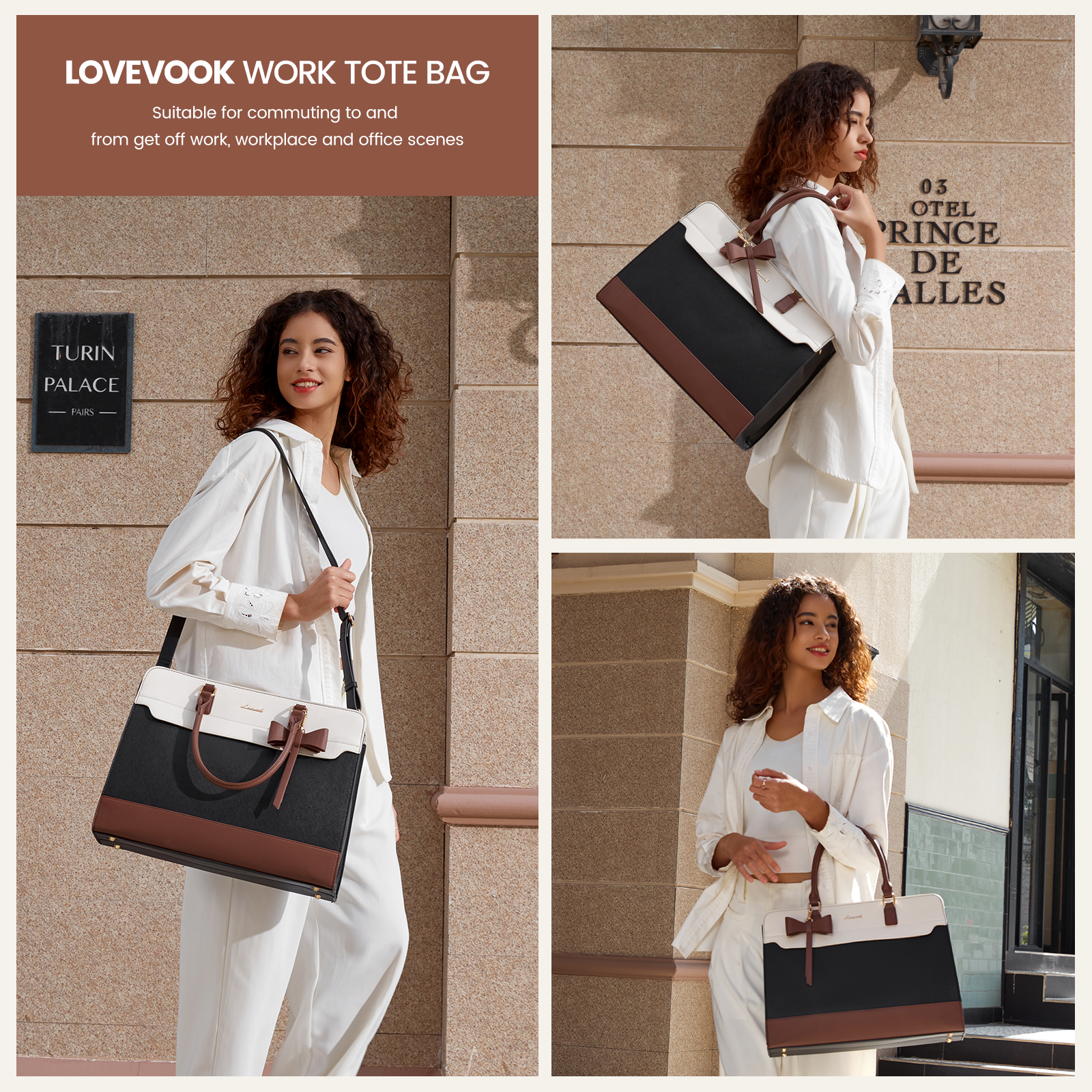 Nexaura Executive Laptop Tote Bag