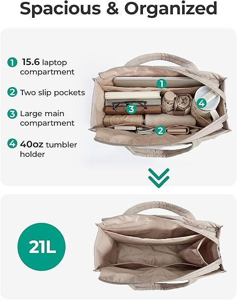 Cute Puffer Multi-functional Large-Capacity Shoulder Tote Bag