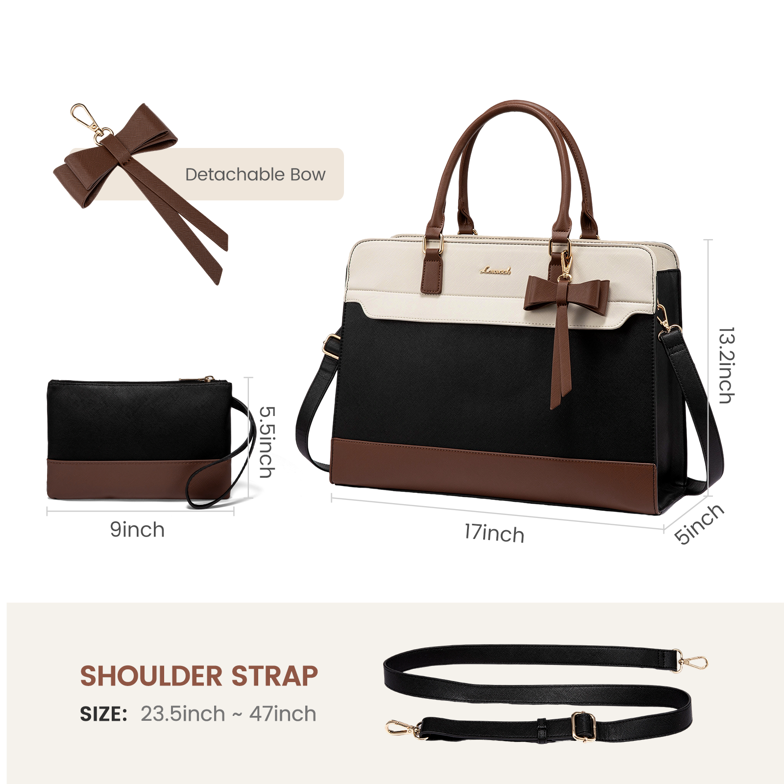 Nexaura Executive Laptop Tote Bag