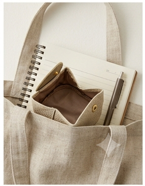 Nexaura Beige Coin Pouch